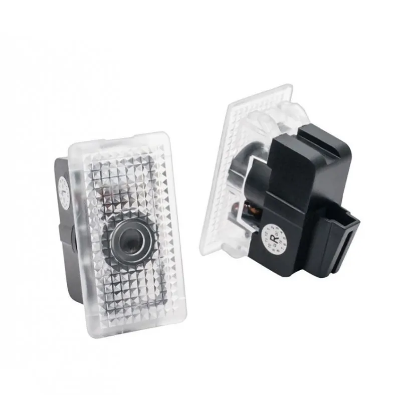 2X дверь автомобиля СИД светильник проектор логотип лазерный Ghost Shadow s для Tesla