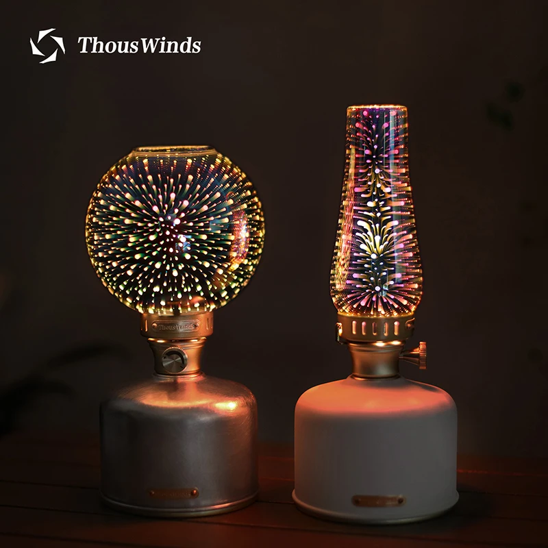 Газовый фонарь Thous wind стеклянный абажур уличная лампа для кемпинга аксессуары |