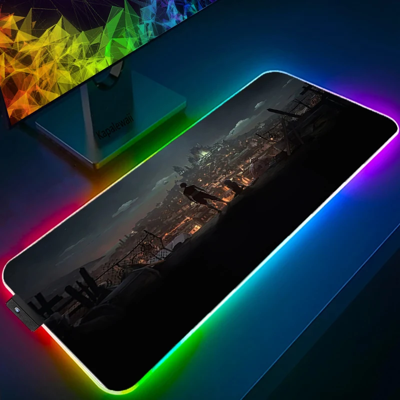 Коврик для мыши Arcane RGB игровые аксессуары компьютерный Большой Для Мыши ПК