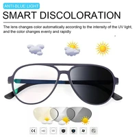 no screw titanium transition sunglasses photochromic reading glasses men hyperopia outdoor presbyopia glasses 1 0 4 0
