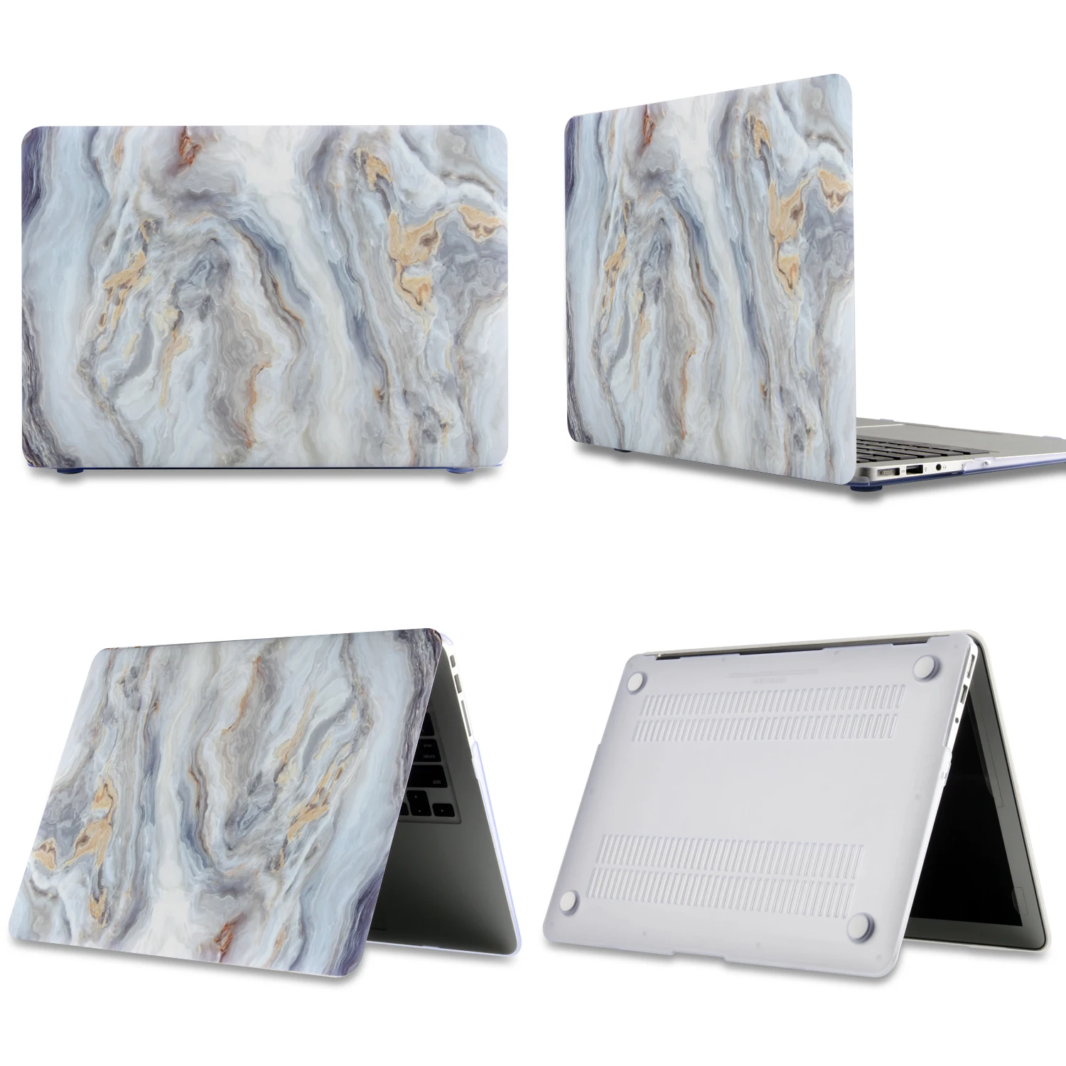 DDC-013 Чехол для ноутбука Apple MacBook Air Pro retina 11 12 13 15 для mac New Pro 16 дюймов с сенсорной панелью+ чехол для клавиатуры - Цвет: DDC-013