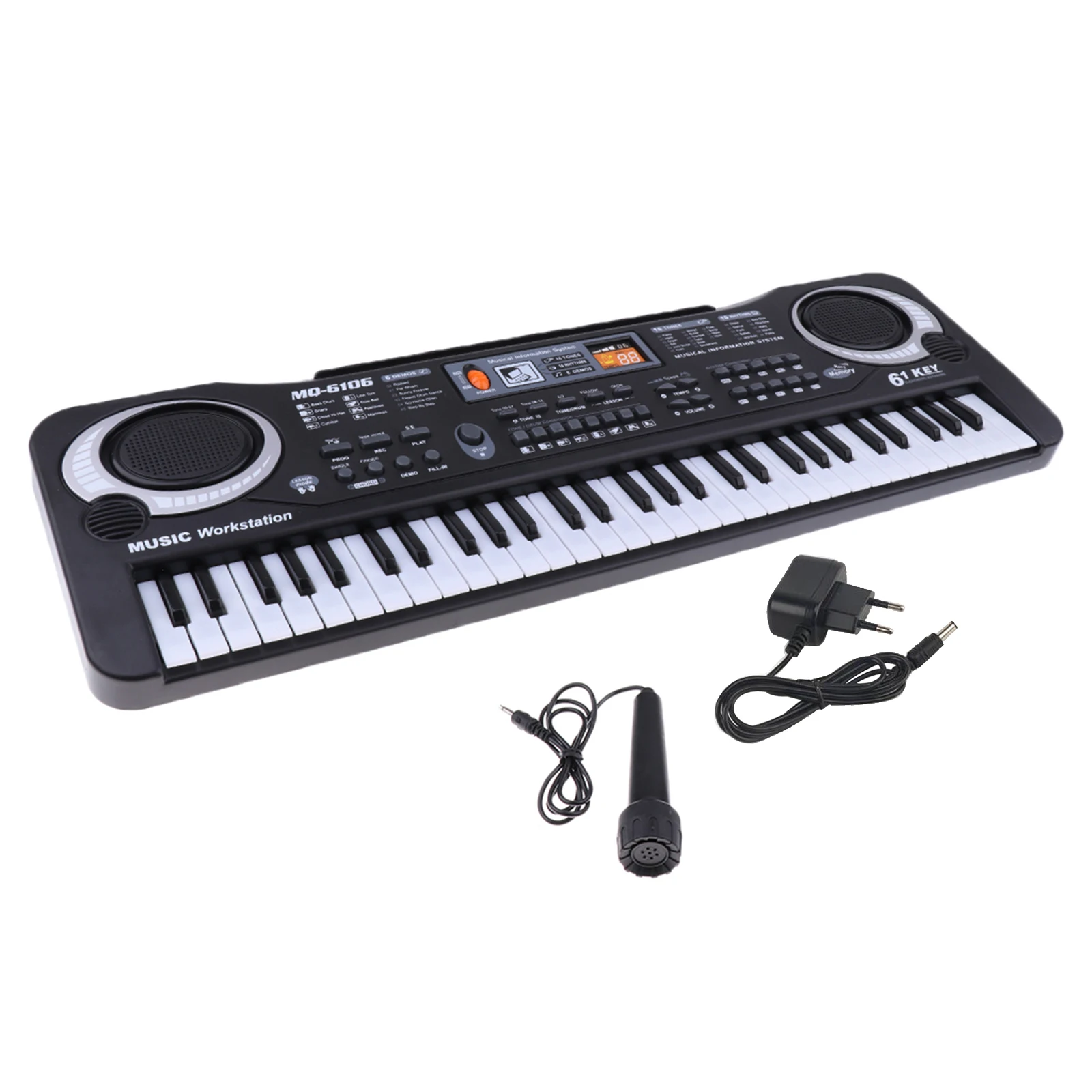 

61 Keys Digital Music Electronic Keyboard Key Board Electric Piano Kids New Year Birthday Gift