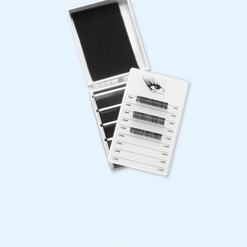 5 слоев ресниц выставочный элемент коробка ложный клей для поддон наращивание