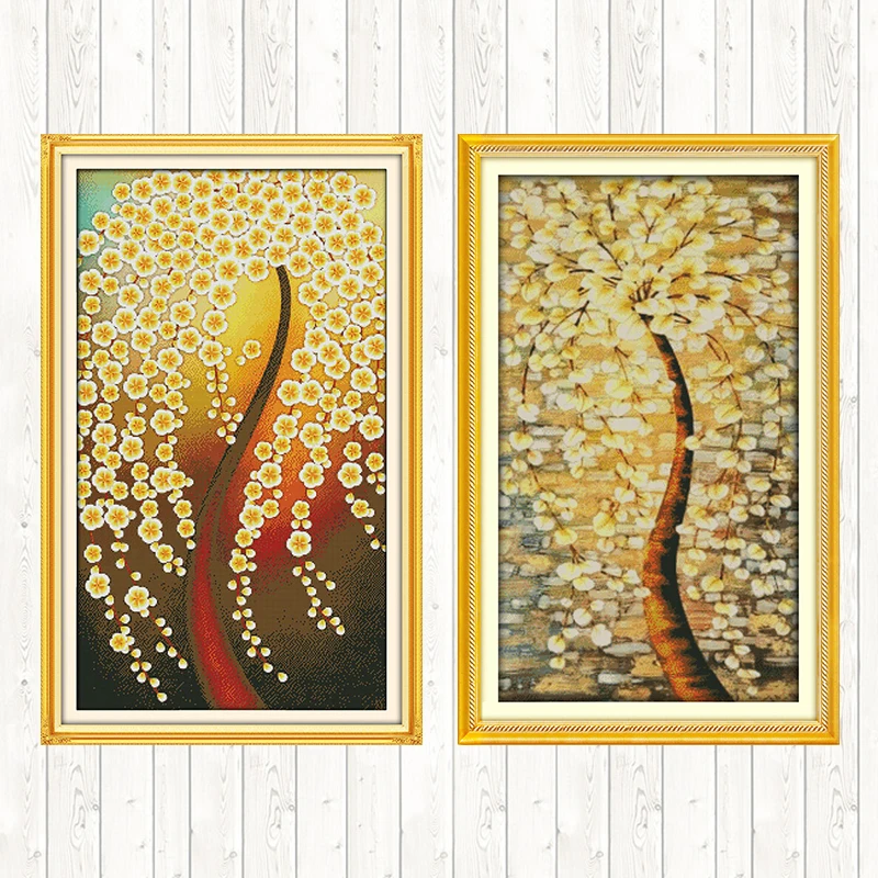 Набор для вышивки крестиком зачарованное дерево 11CT 14CT посылка рукоделия