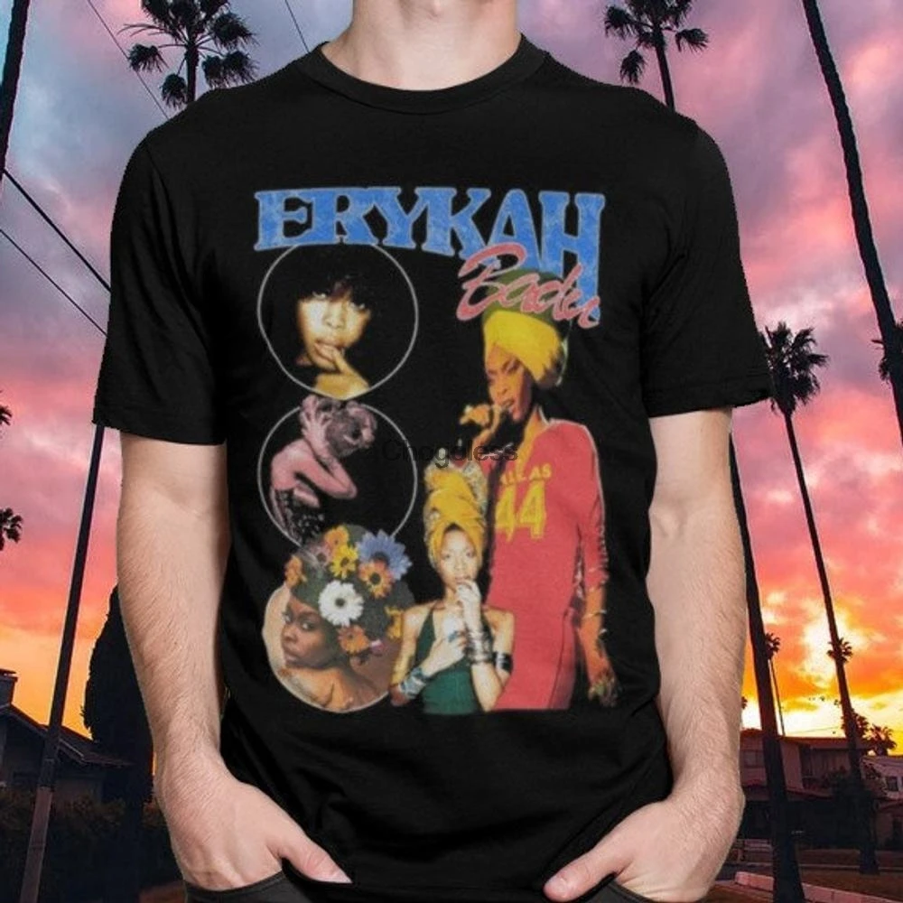 

Erykah Badu T Shirt Erykah Badu Shirt Erykah Badu Clothing Heavy Cotton Tee