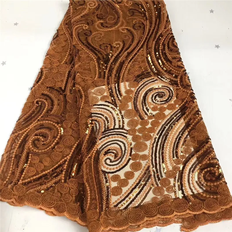 2020 желтая африканская кружевная ткань зеленое кружево высокого качества с