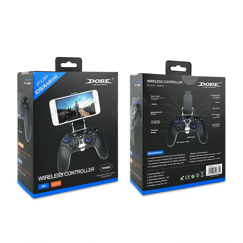 Беспроводной игровой контроллер Bluetooth 4 0 джойстик для Android/IOS стандартная