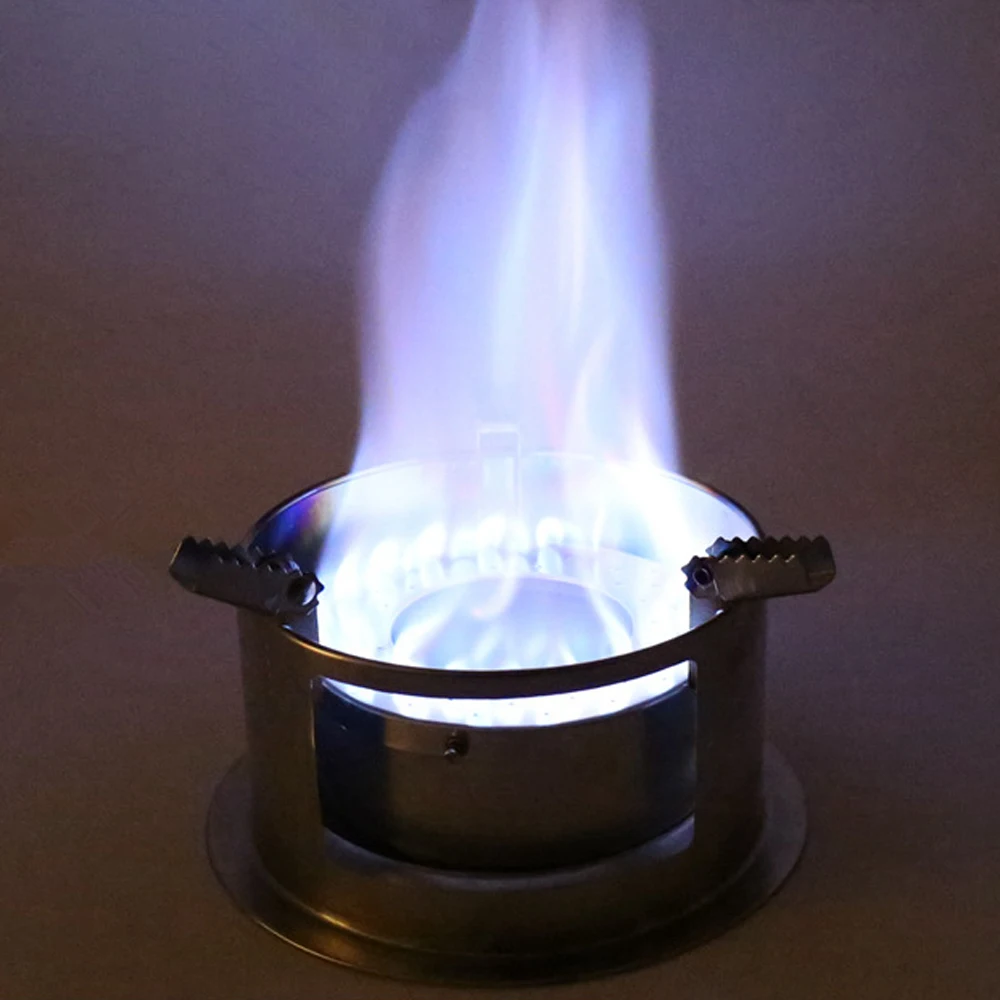 Уличная плита портативная горелка на спиртовой основе для кемпинга пикника