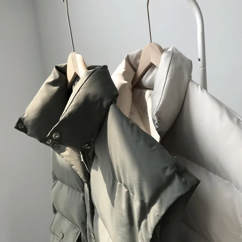 Новое поступление 2020 осенне зимний женский жилет с хлопковой подкладкой