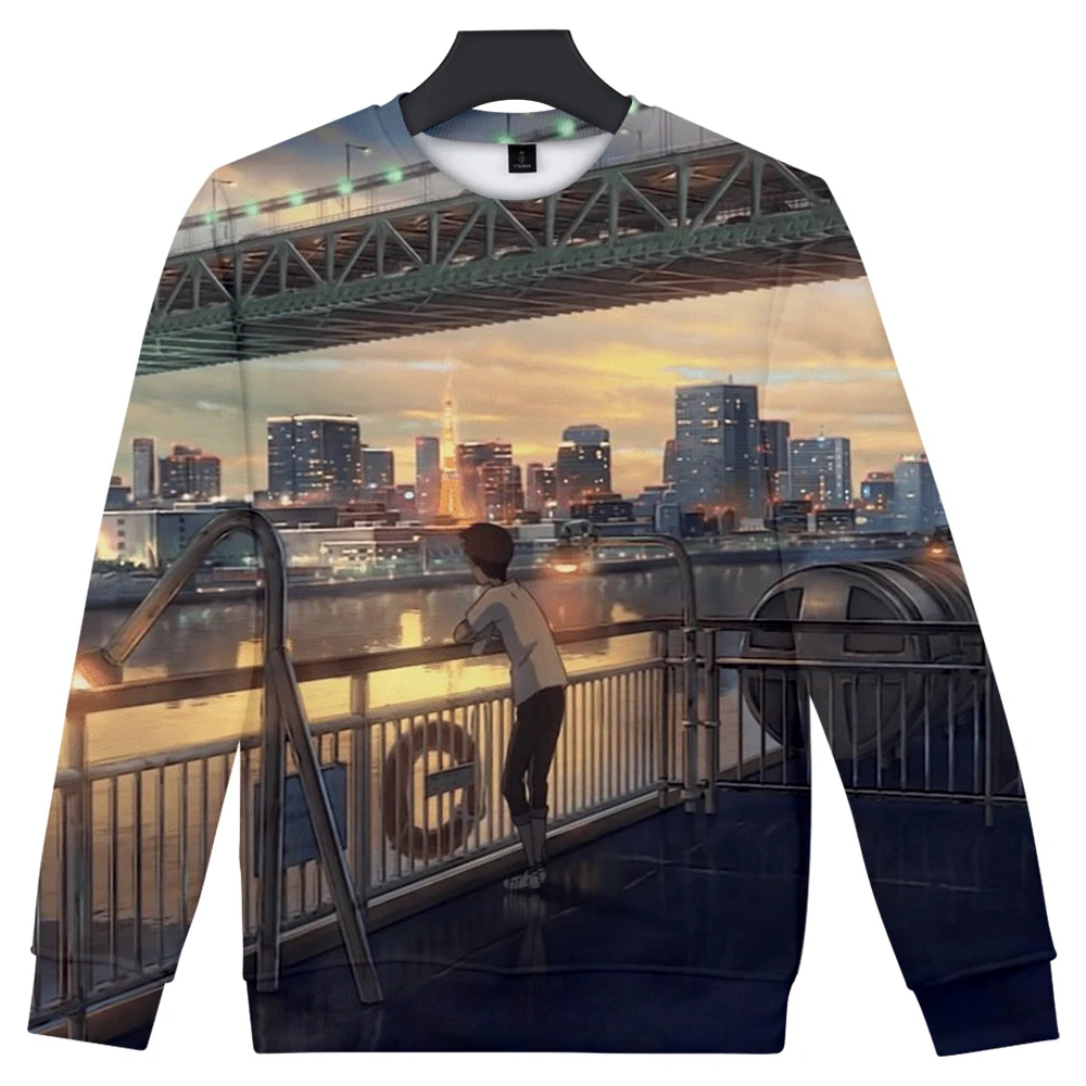 

2019 Son of the weather Cartoon character 3D digital printing Street wear Sweatshirts Skateboard Pullover Hoodies Male Hoodie