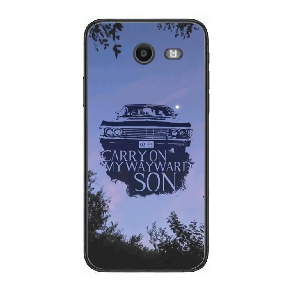 

Art America Supernatural Phone Case Hull For Samsung Galaxy J 4 3 5 6 7 8 EU 2018 Plus 2017 Black Shell Art Cell Cover TPU