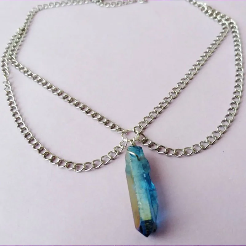 Водная аура кварцевый Чокер-Хрустальный чокер | Украшения и аксессуары