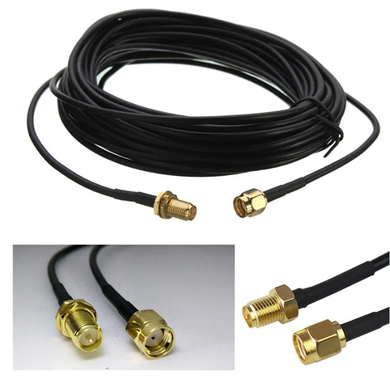 3 м SMA разъем штекер женский удлинитель к jack антенный кабель коаксиальный