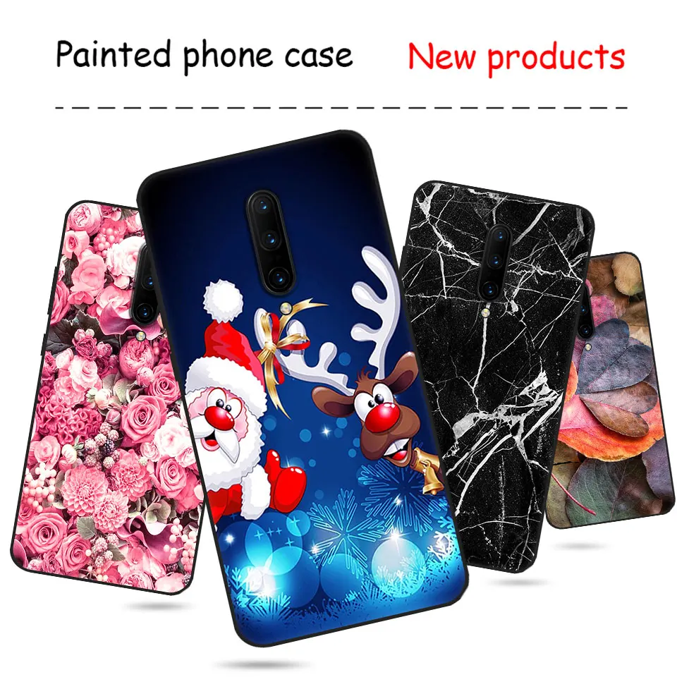 Чехол для телефона OnePlus 7 Pro тонкий гибкий ТПУ чехол Funda 1 + 6 T силиконовая задняя