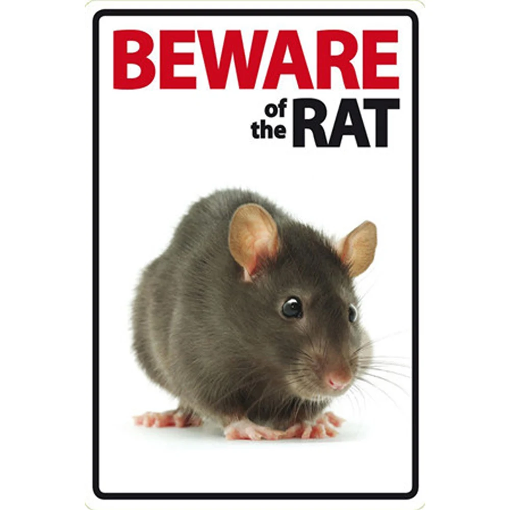 Металлическая пластина значок крокодила остерегайтесь кролика Оловянная