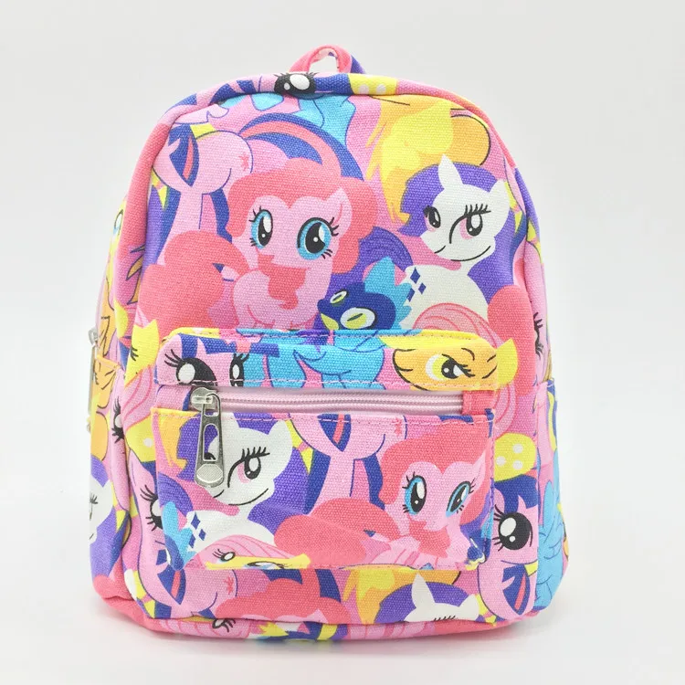 Disney стежка мультфильм детский рюкзак, сумка для школы холст tote Досуг ученик средней школы bookbag мода путешествия