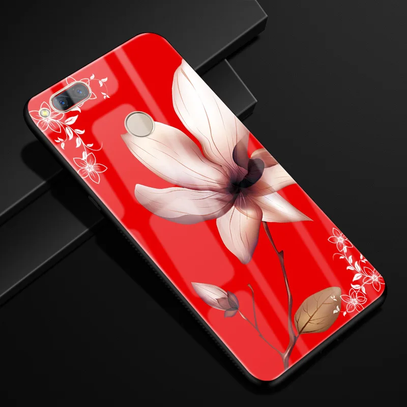 17 For ZTE Z17 mini Case 5.2'' Glass Hard Back Cases For ZTE NUBIA Z17 mini Case Tempered Glass Cover Z17mini Z 17 NX569H NX569j - Цвет: 17