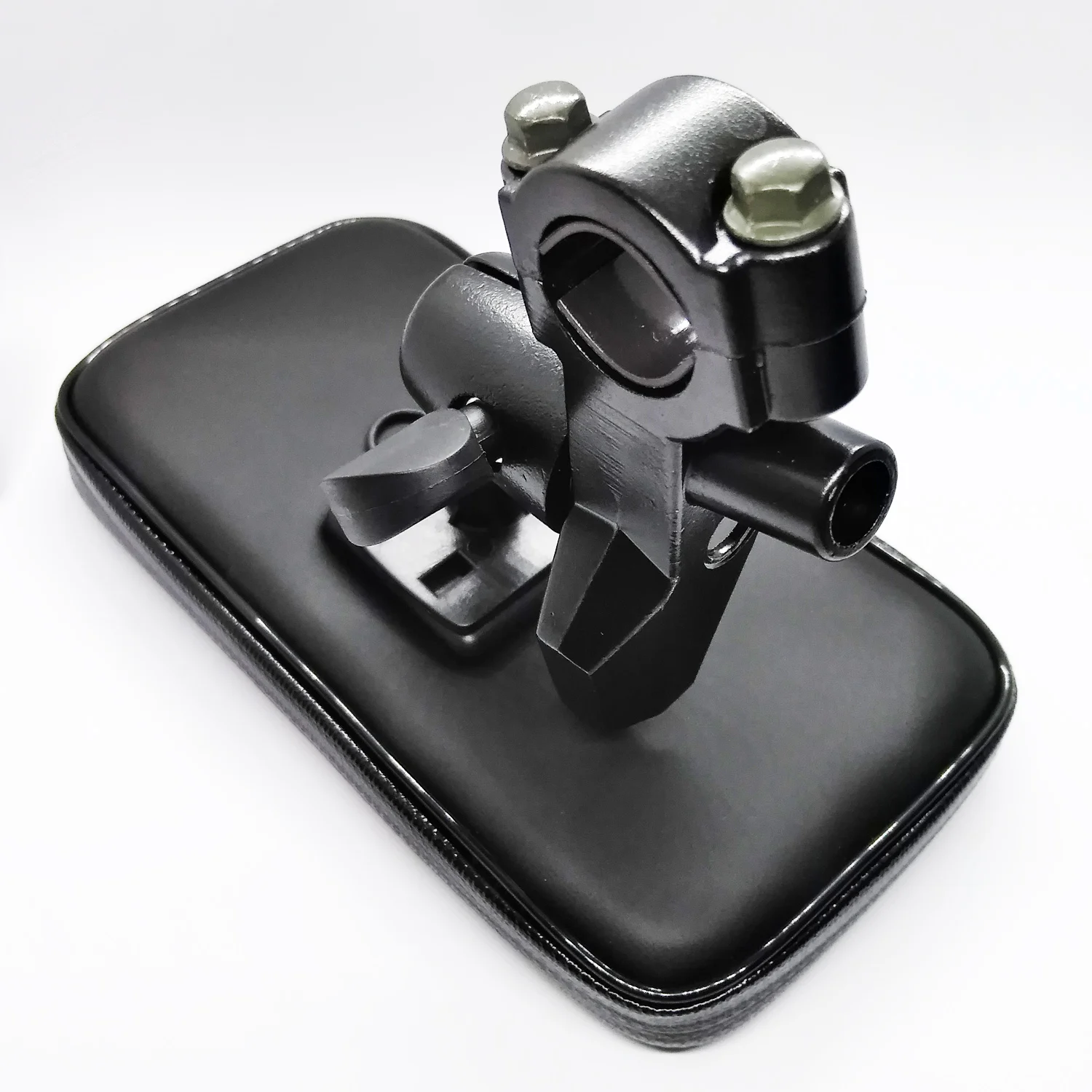 motorcycle handlebar mount phone holder with water resistant cell phone case bicycle bike bar rail mount holderfor mobile phones free global shipping