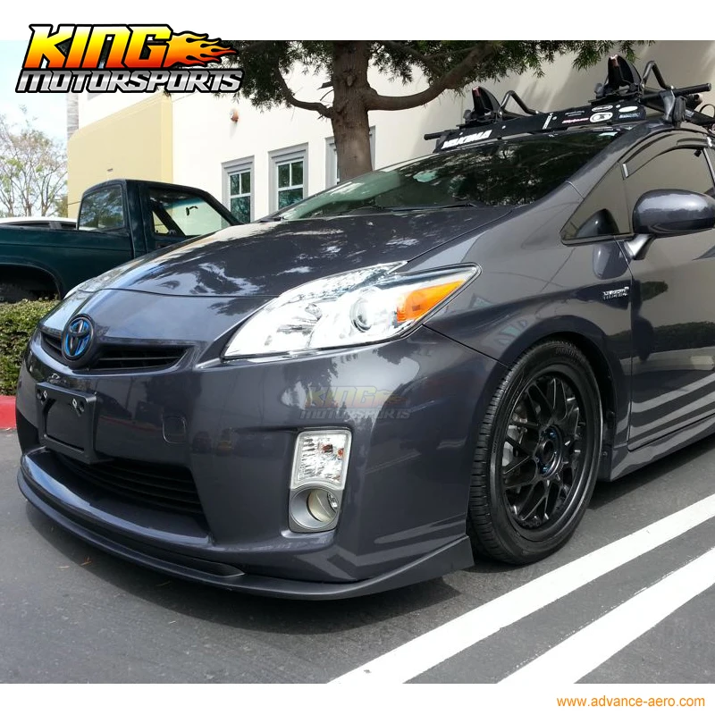 Подходит для 2010-2011 5Dr Хэтчбек Toyota Prius OE стиль передний бампер спойлер Неокрашенный