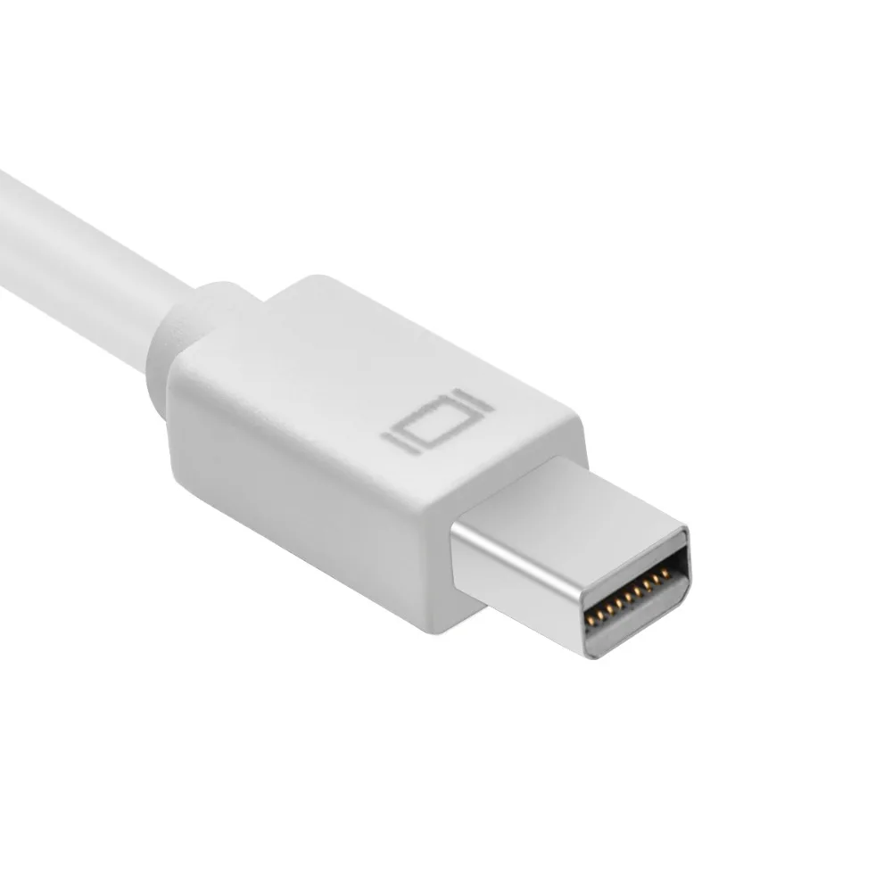 Мини DP к DVI адаптер конвертер Mini Displayport фотокабелю для apple macbook pro air HP Dell Asus AMD |