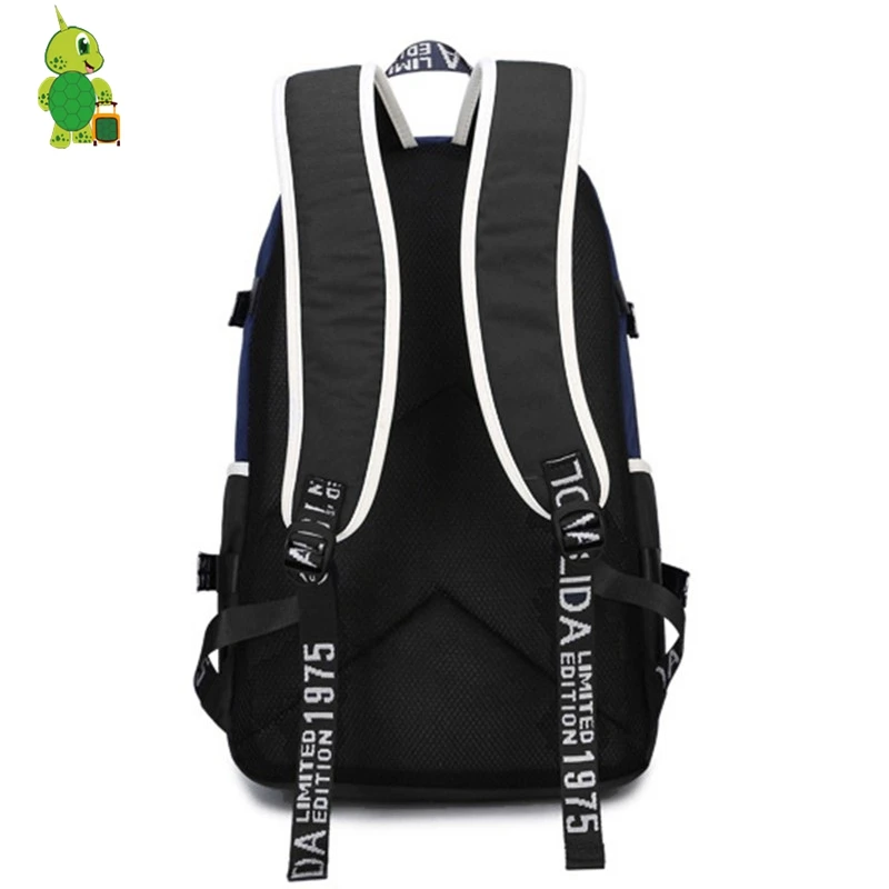 Флуоресцентный рюкзак с аниме Сейлор Мун/Сатурн для женщин и мужчин школьный