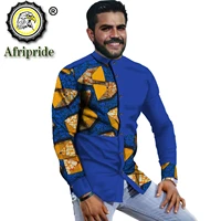 african shirts for men dashiki shirts plus size casual blouse ankara attire print tops traditional african clothes s2112004