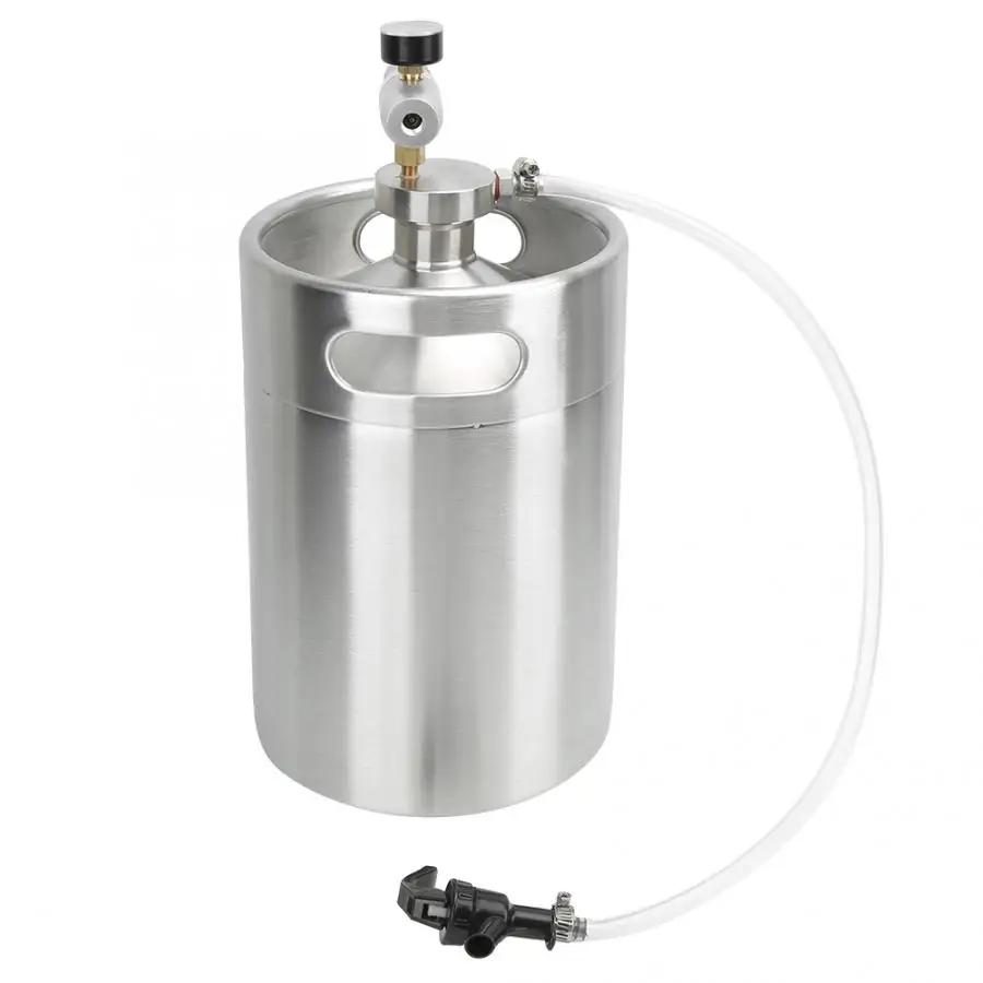 5L 304 нержавеющая сталь пивная бутылка инструменты для домашнего пивоварения