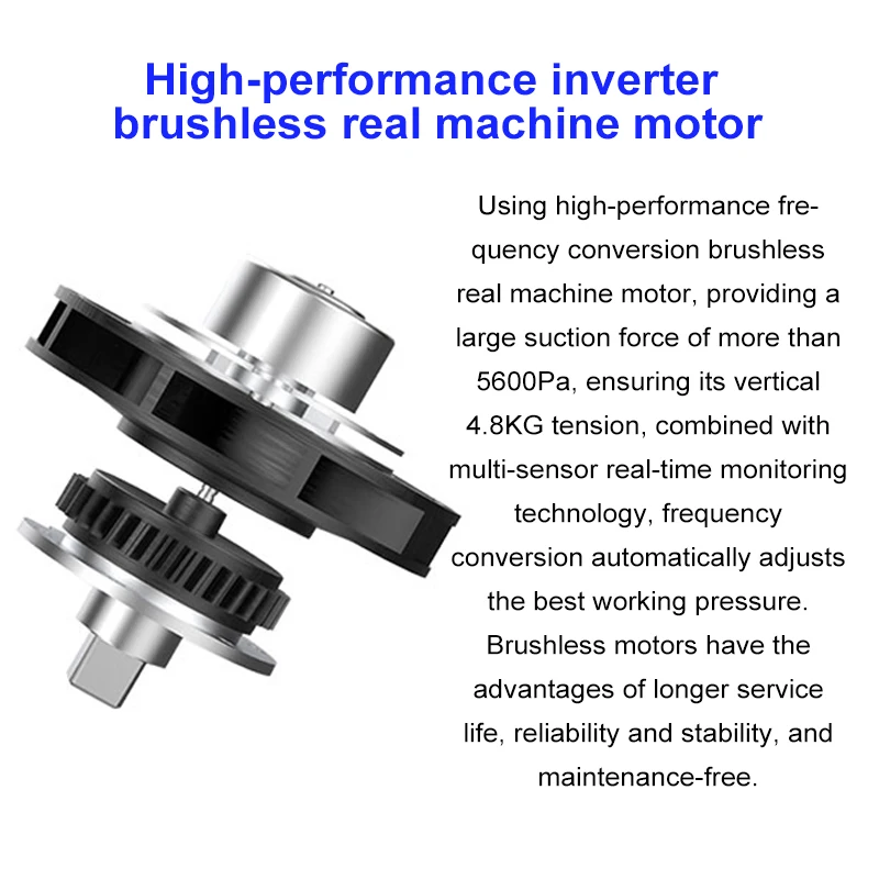 

Large Suction Automatic Window Cleaner Electric Glass Household Remote Control Vacuum Cleaner Dual Disc Cleaner Robot