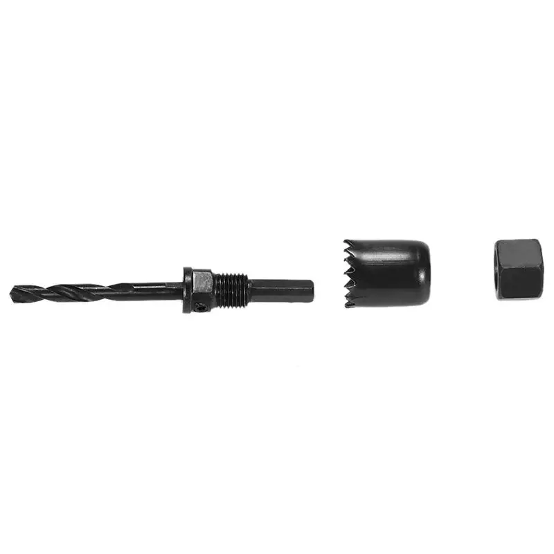 

Quality 11pcs Hole Saw Cutting Set Kit Drilling Tool Wood Metal Cutter 19-64mm high quality Mandrels Saws Core Drill Bits Woodwo