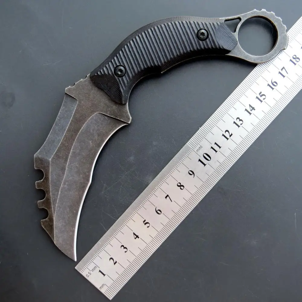 Фиксированный нож Eafengrow C1109, Коготь Орла, лезвие 440, охотничьи арматуры, выживание, кемпинг, уличная посуда, тактический инструмент