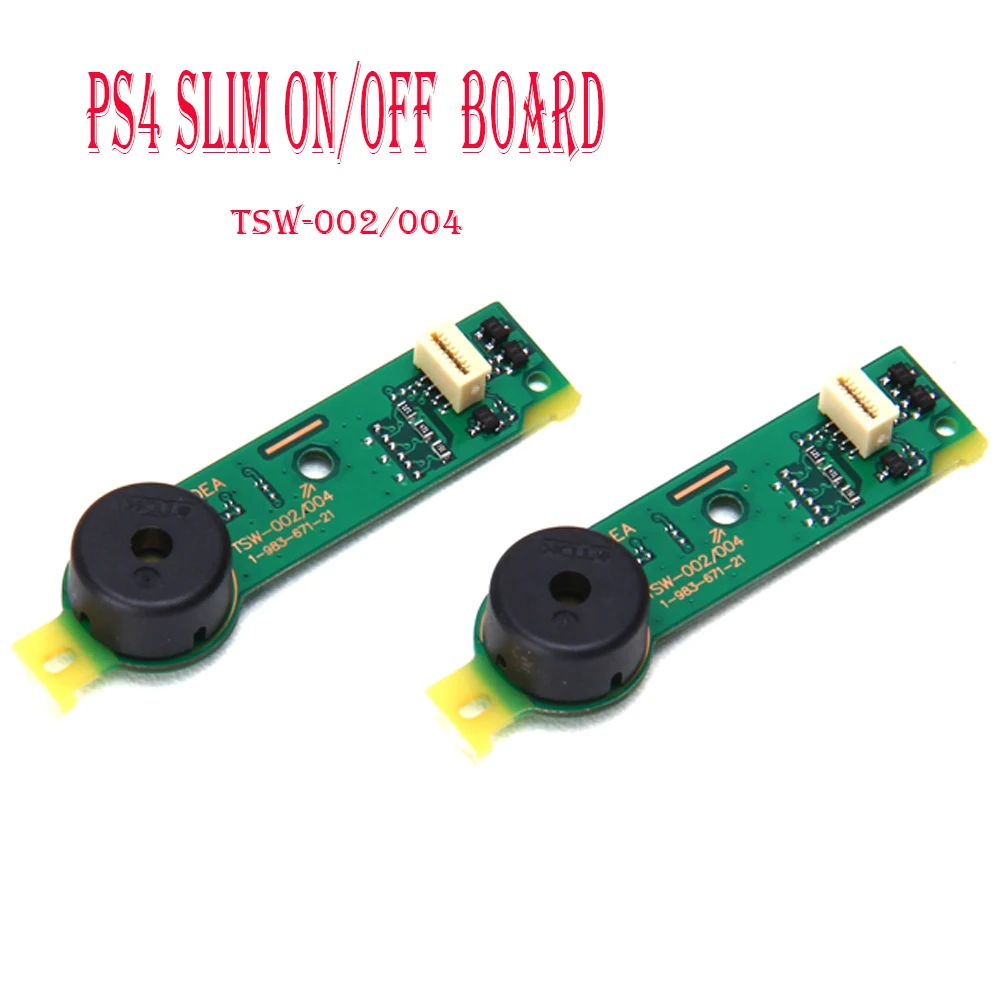 

2021 NEW Power on/off Switch Power eject Button PCB Board with Flex Cable CUH2000 TSW002 003 004 for ps4 slim console