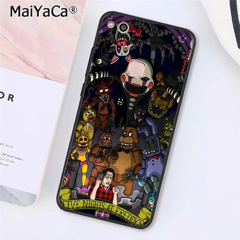 MaiYaCa «five nights at freddy's», «пять ночей Мишка Фредди чехол для телефона для huawei Y9 Y7 Y6 Y5 Y7 Prime - Цвет: A8