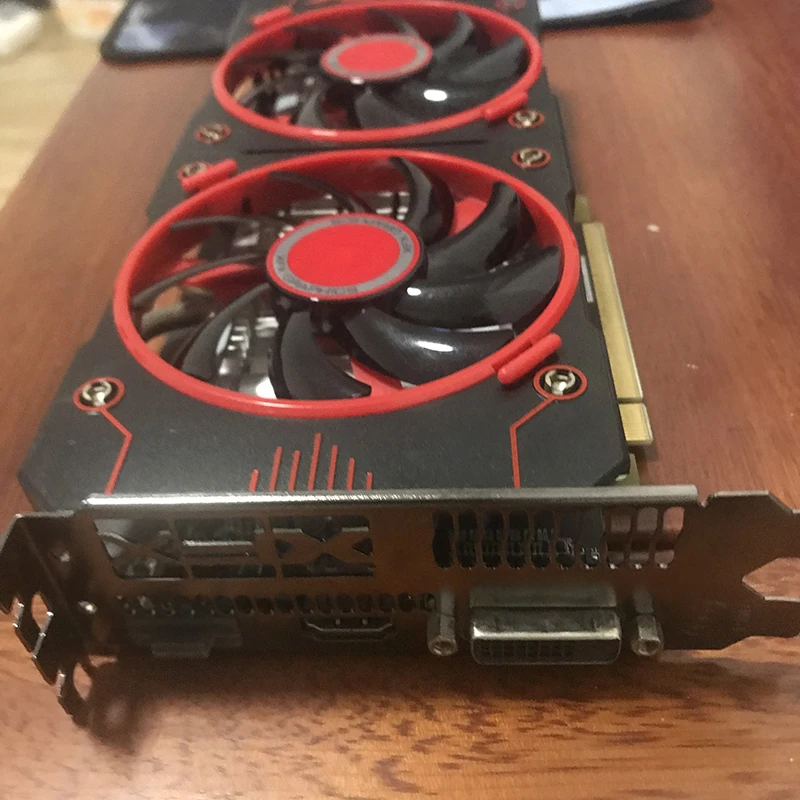 Оригинальные игровые видеокарты Not Mining XFX RX 560 4 Гб 128 бит для настольных ПК