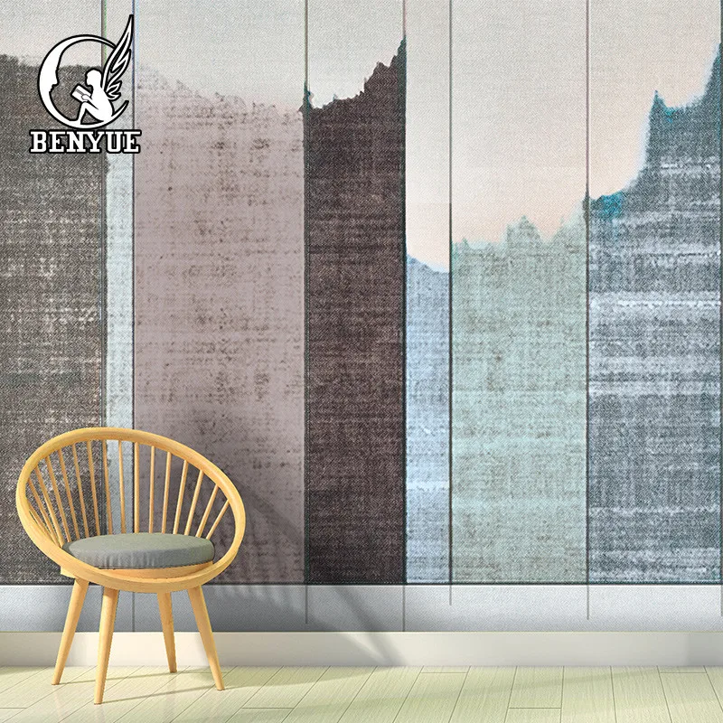 

Benyue Customized Modern Geometric Pattern Wallpaper Sofa TV Background Home Decoration Mural Suitable for Living Room Bedroom