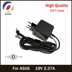 Зарядное устройство для ноутбука Asus Zenbook C200, UX21, UX21E, UX31UX31E, UX31K, UX32, UX42E, 19 в, 2,37 А, 45 Вт, 3,0*1,1 мм, ADP-45AW