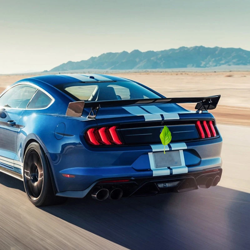 

Для 15-20 Ford Mustang Shelby GT500 из углеродного волокна, подъемный большой задний спойлер, аксессуары для модификации