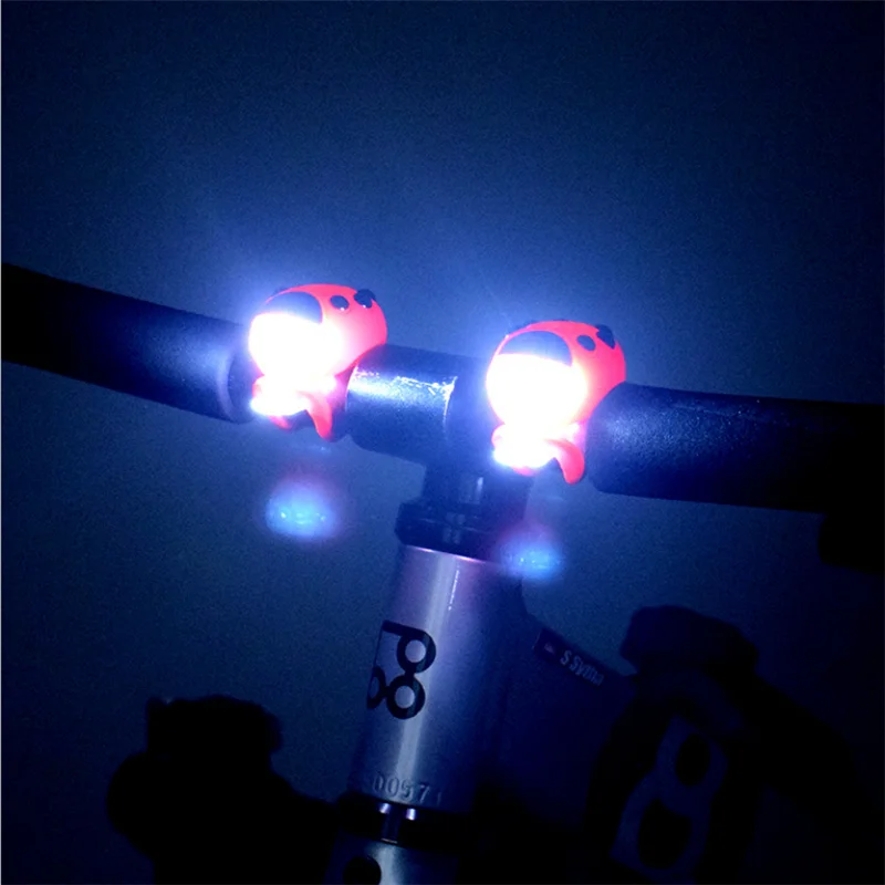 Большая распродажа мини светодиодный светильник силиконовый велосипедный