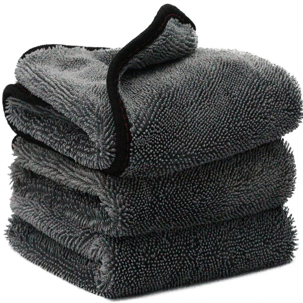 

Car wash towel microfiber car wash dry cloth rolled edge car wash towel