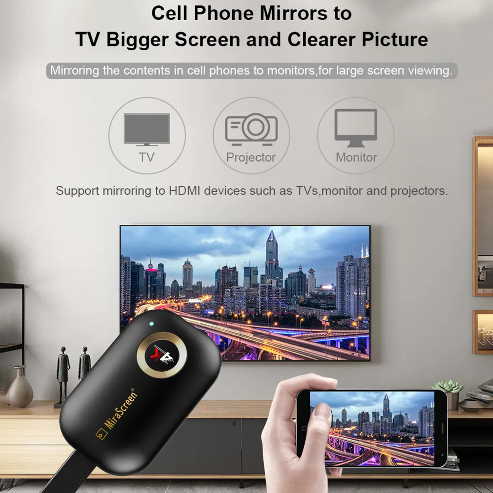 Беспроводной HDMI Android IOS tv stick Chromecast G9 Plus 5G 4K Miracast Airplay приемник Wifi Dongle mirror Screen streamer DLNA