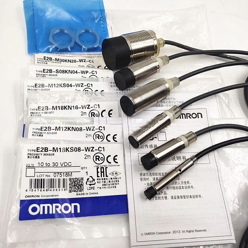 Omron датчик приближения Предварительно проводной неэкранированный телефон NPN