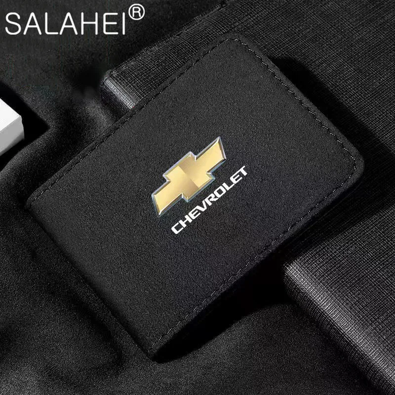 

Auto Driver License Cover Car Driving Documents Credit Card Holder For Chevrolet Colorado Cruze Spark Captiva Malibu Trax Aveo