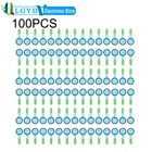 100 шт., губчатые накладки на переднюю камеру телефона iPhone X