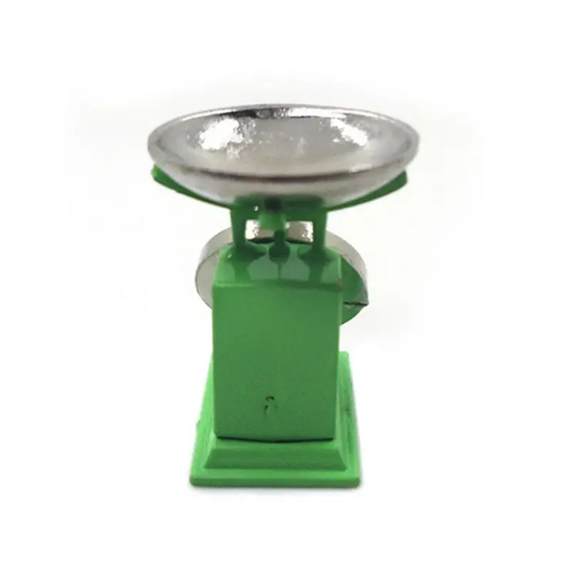 Имитация миниатюрной деревянной мебели игрушки рыночная весовая шкала весы