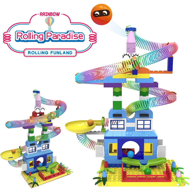 Строительные блоки Marble Racing Run Ball строительные опорная пластина сделай сам