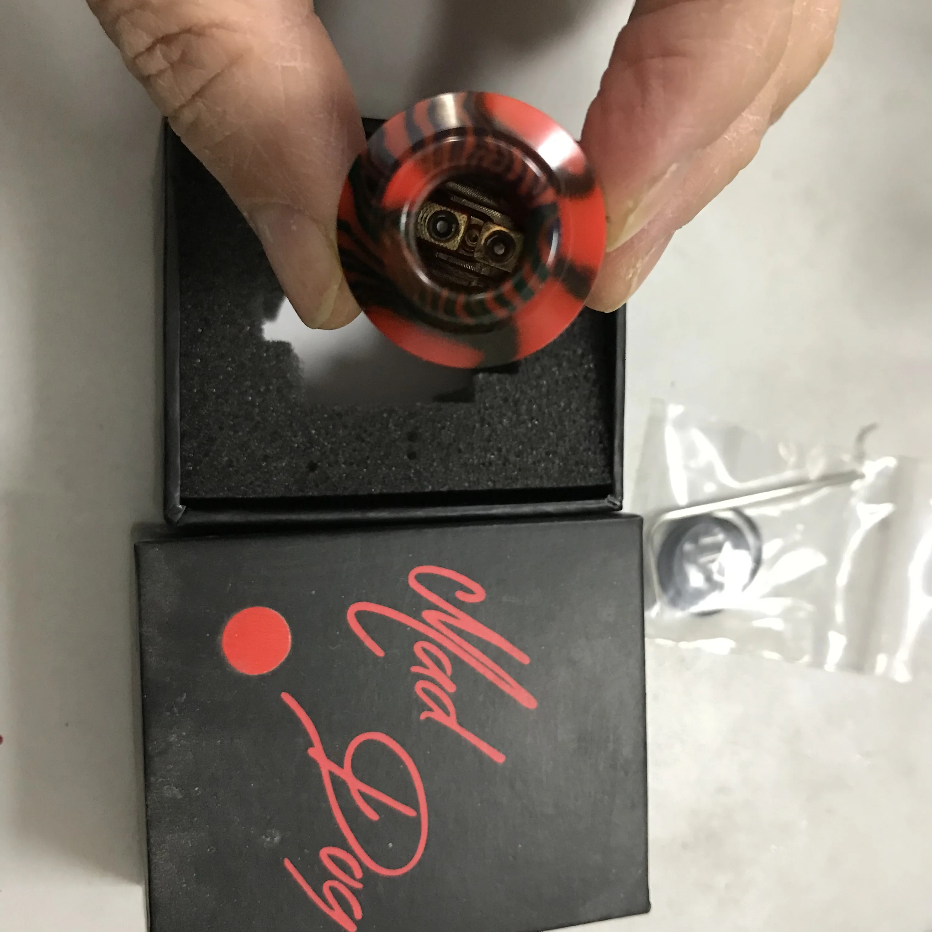 Crazy dog зазор Самая низкая цена RTA распылитель против контроля воздушного потока ввиду большой испаритель смолы