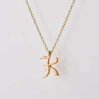 1 charm usa alphabet name initial letter k monogram america 26 english word letter family name sign pendant necklace jewelry