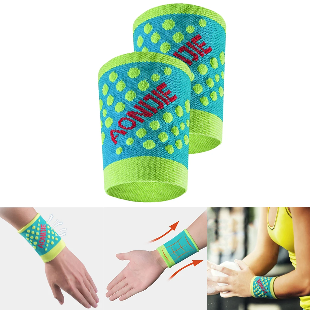 

Non- Unisex Sports Wrist Protector Sweatband Sweatband Wristbands Support