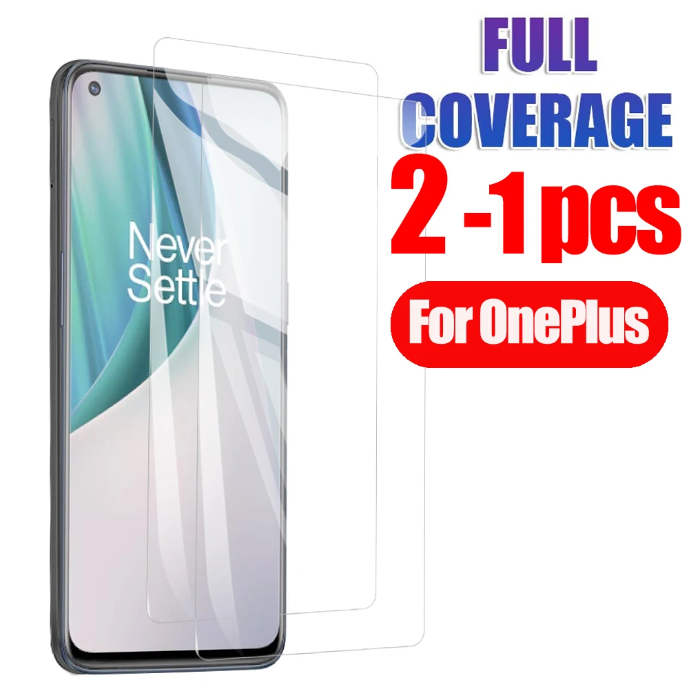

1-2Pcs Protective Glass For OnePlus Nord N10 Screen Safety Glass Premiunm Tempered Glass Protective For OnePlus N10 Safety glas
