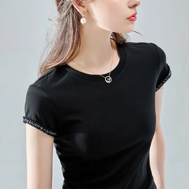 

New Classic summer quality casual breathable soft women's Short Sleeve T-Shirt