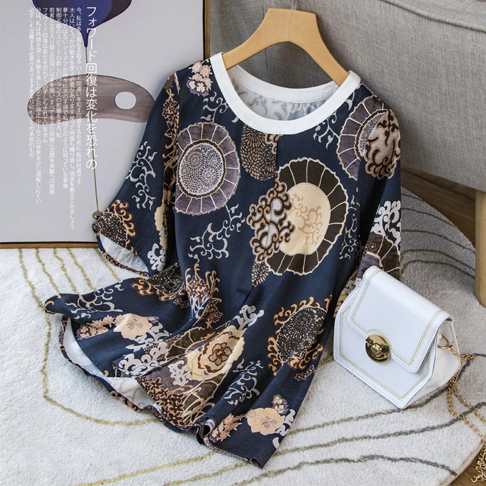 

CISI 100% silk ladies shirt